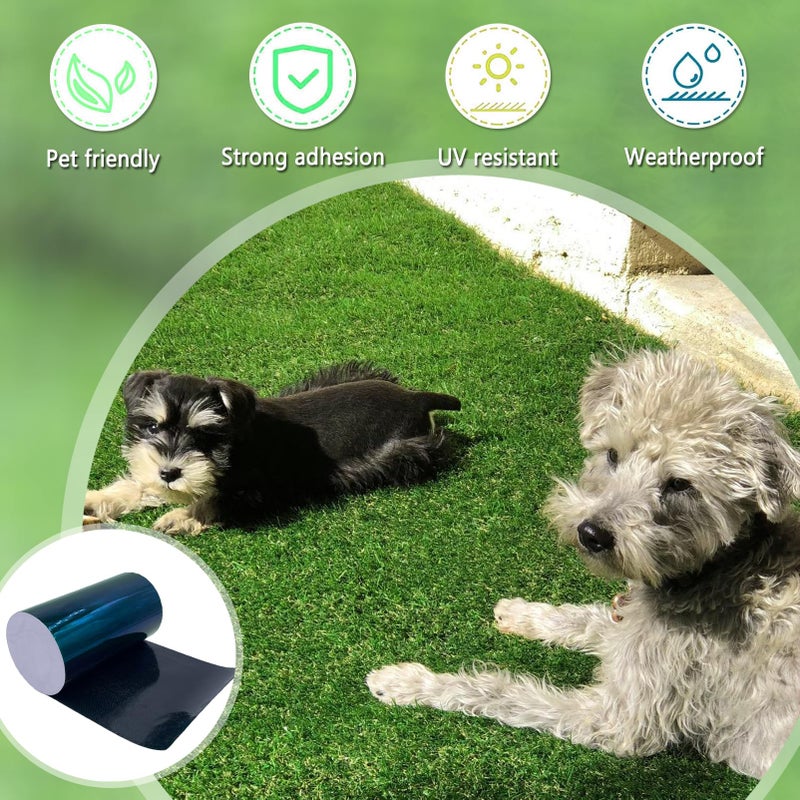 COBARYEN Artificial Grass Turf Self Adhesive Tape,Seaming Tape for Carpet,Tape for Connecting Artificial Turf Grass (6InX33Ft(Double-Sided)) - Image 5